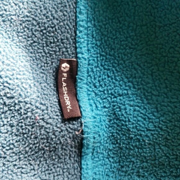 The North Face Full Zip FlashDry Blue Fleece Jacket Women's Sz XS - Picture 5 of 6